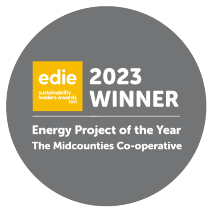 edie award winning logo