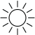 Sun icon