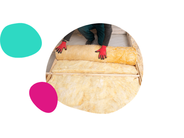 installing floor insulation