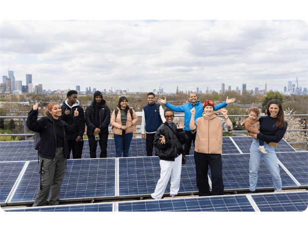 energy garden, London, community group