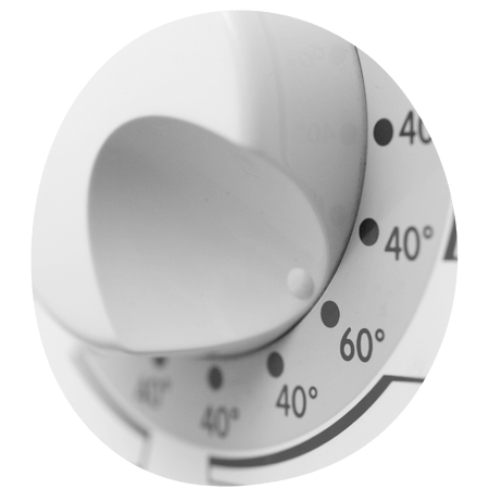 washing machine temperature dial