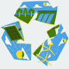recycle logo sustainable energy